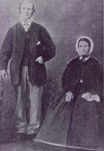 William and Betsy Criddle - Image courtesy of Geraldton Historical Society
